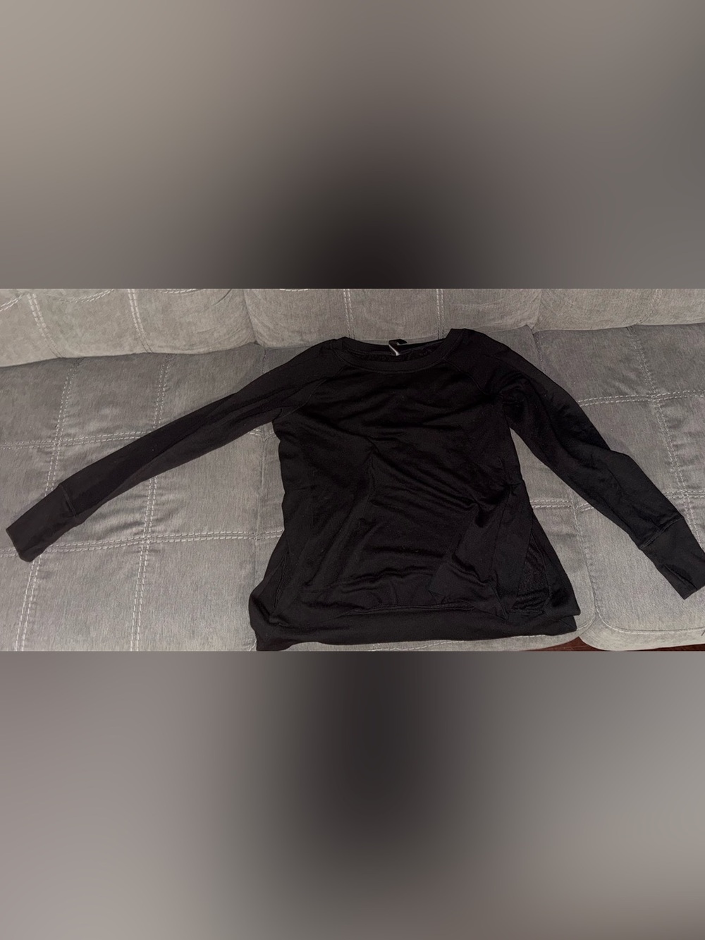 Yogalicious Black Long Sleeve Sweatshirt